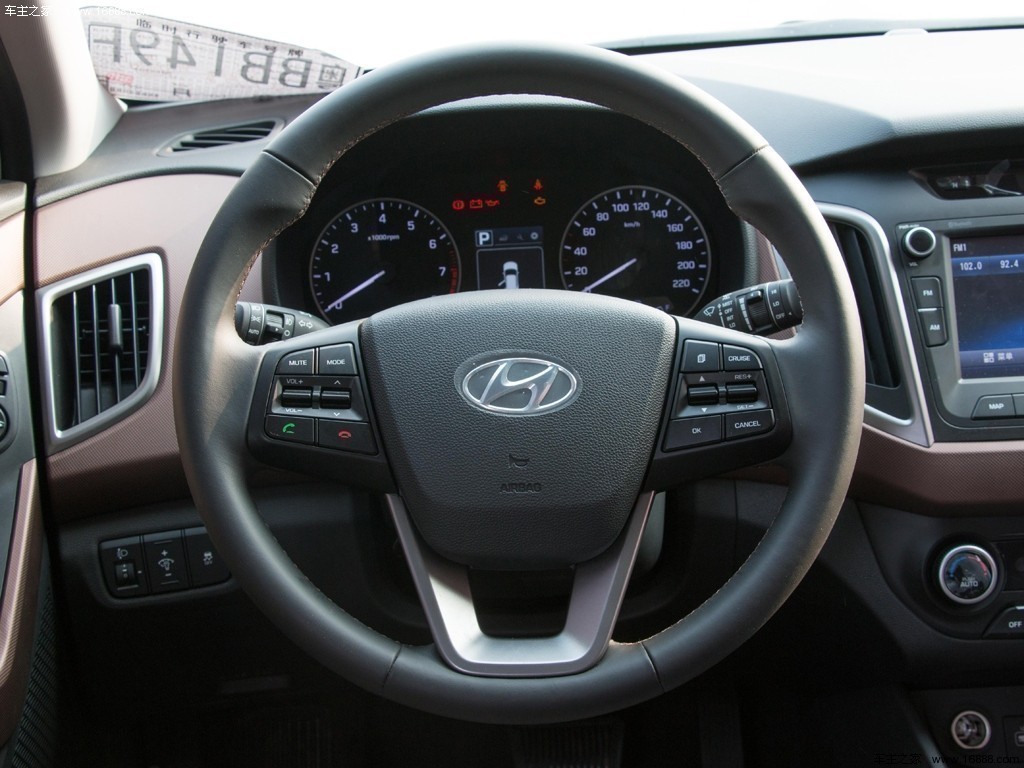 2015款现代ix25内饰,2015款现代ix25 0l 自动四驱尊贵|北京现代ix25内饰图片 – 之