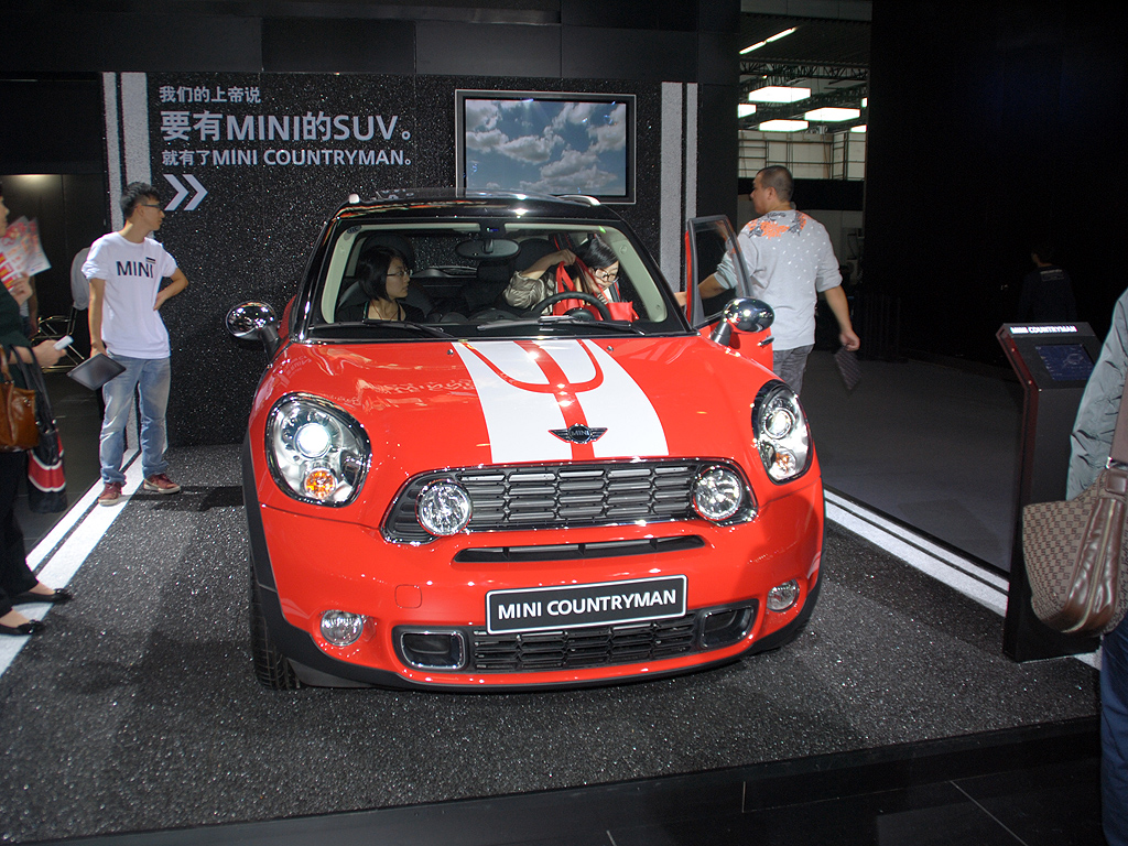 mini countryman图片|2011广州车展mini countryman