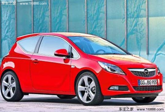 欧宝全新小型车adam效果图曝光 酷似迷你