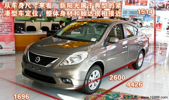 2011款 日产阳光 1.5XV CVT尊贵版 重点图解