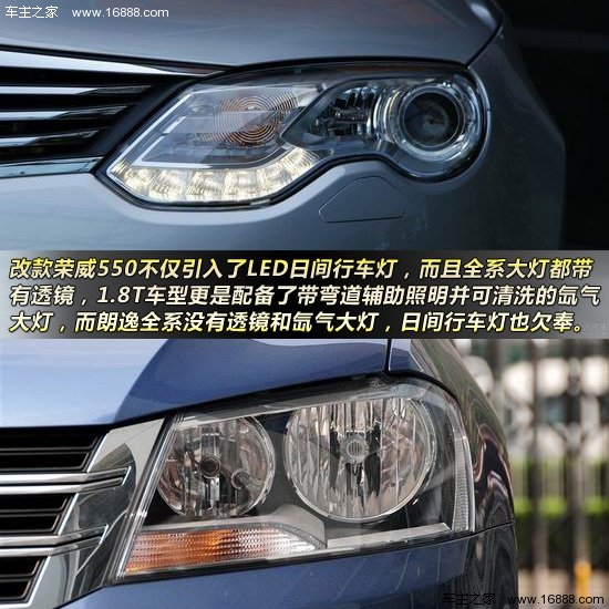荣威550对比新朗逸 高性价比三厢家轿大PK