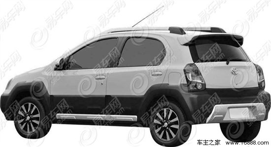 丰田小型SUV申报图曝光 预售价9 12万高清图片