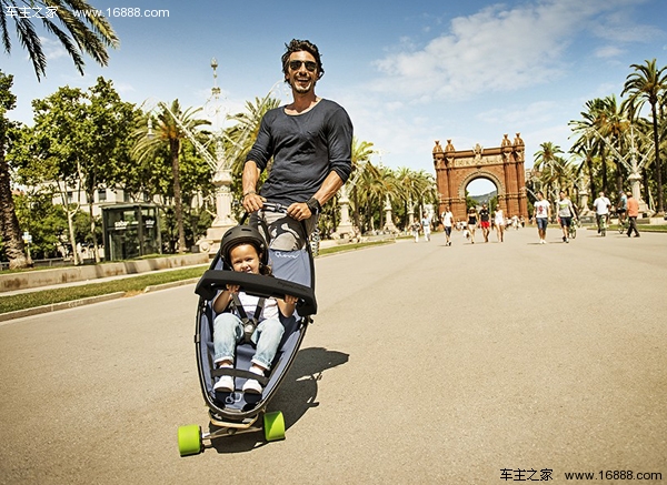 Longboardstroller滑板童车