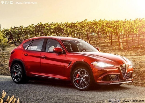 阿尔法罗密欧首款SUV车型Stelvio内饰曝光