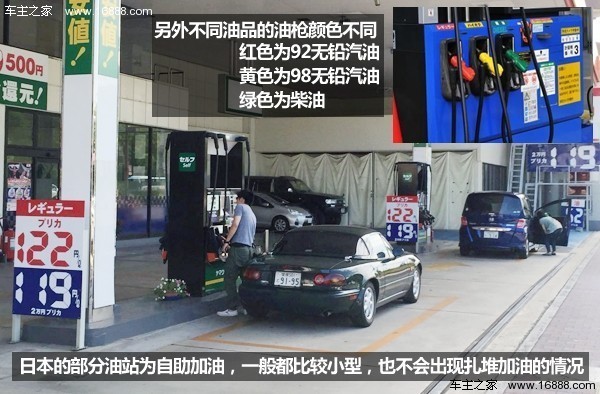 日本的加油站