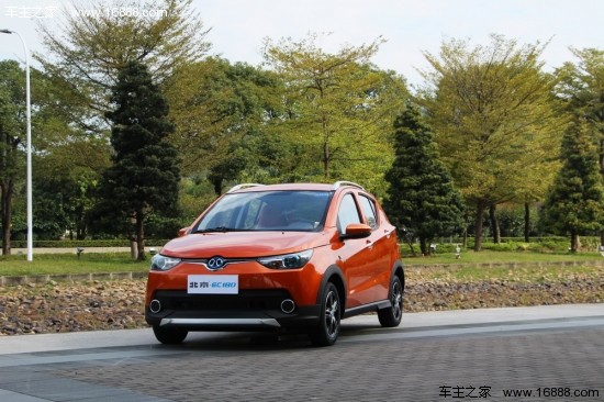 北汽新能源纯电动车EC180着陆中山坚信_新车