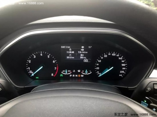 福克斯2019款三厢Ecoboost 180自动锋耀型