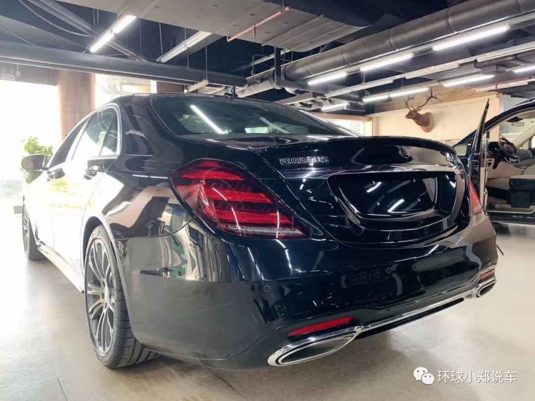 巴博斯brabus 45s 4m运动轿车升级改装的奔驰s450!