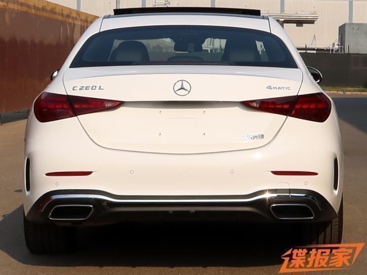 全新奔驰c 260 l 4matic申报图曝光 搭载1.5t动力