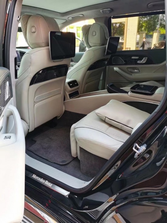 天津奔驰gls450外观内饰改装升级迈巴赫gls600包围 四座航空座椅