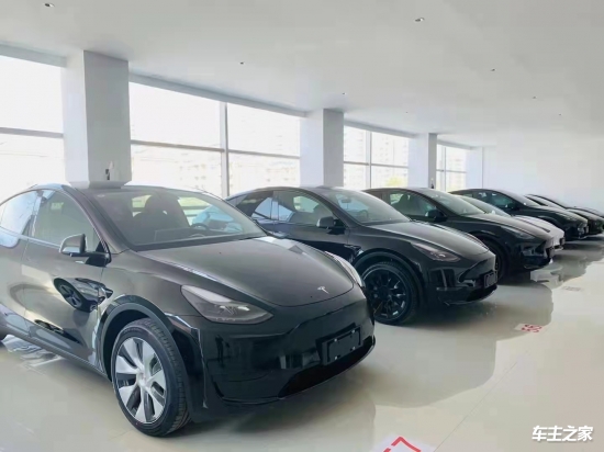 西安特斯拉model3标轴现货专卖2022款modely展厅黑色现车