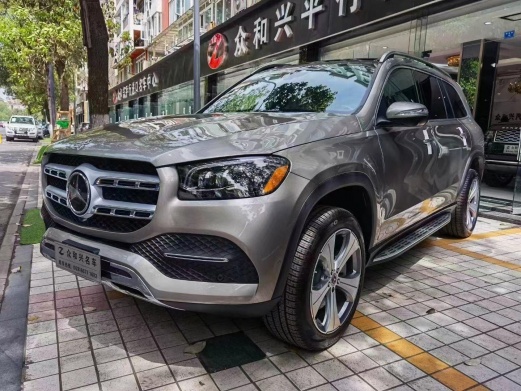 进口奔驰gls450 军绿色成都现车_车商视频 - 车主之家