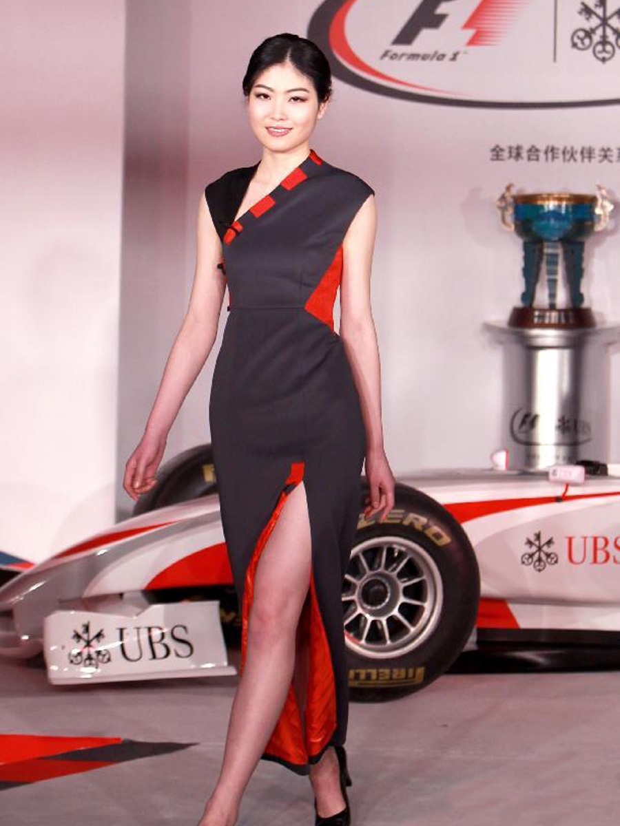 f1中国站车模