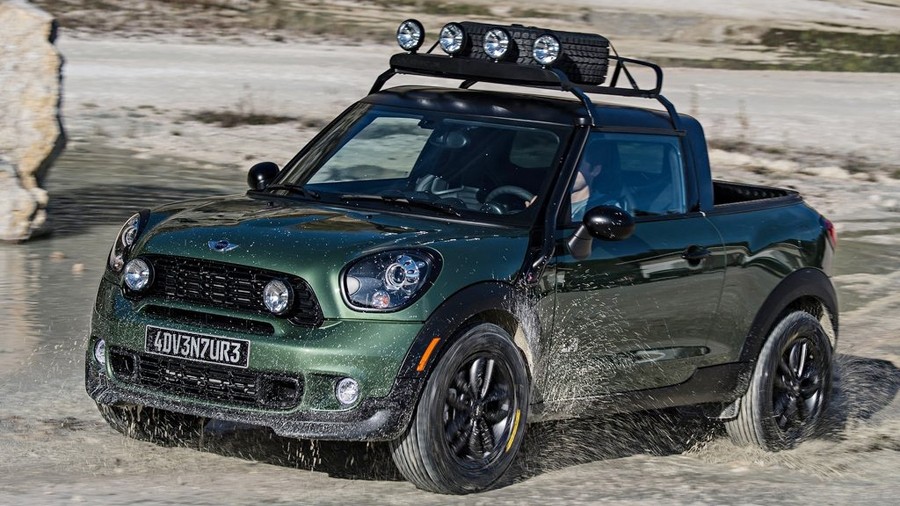 mini四驱越野皮卡概念车