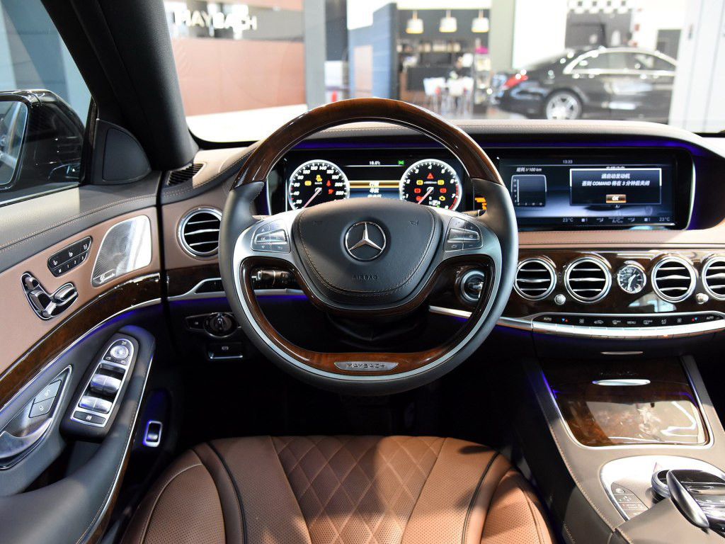 迈巴赫s级欧版 2018款 s560 敞篷内饰图片 – 车主之家