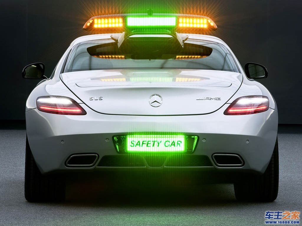 银色 奔驰sls