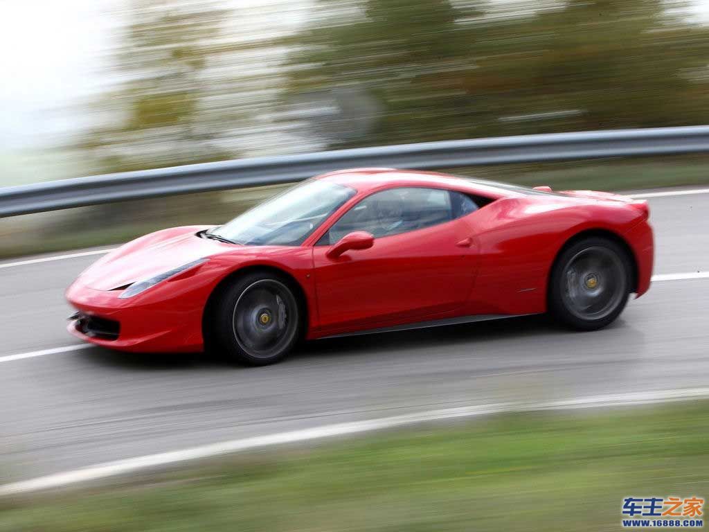 法拉利458黄色 法拉利458 Italia