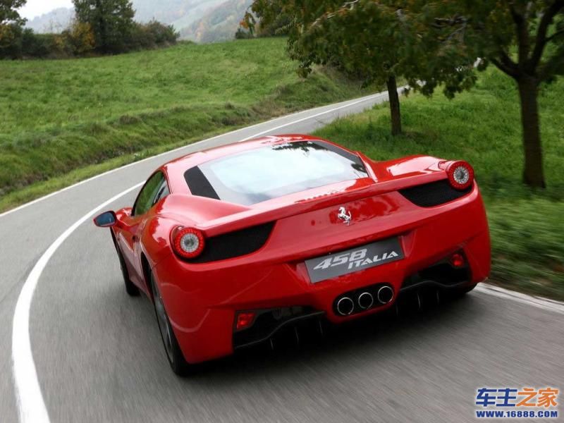 法拉利458黄色 法拉利458 Italia