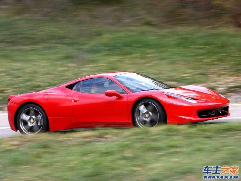 法拉利458黄色 法拉利458 Italia