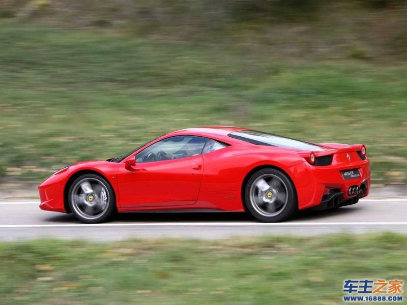 法拉利458黄色 法拉利458 Italia