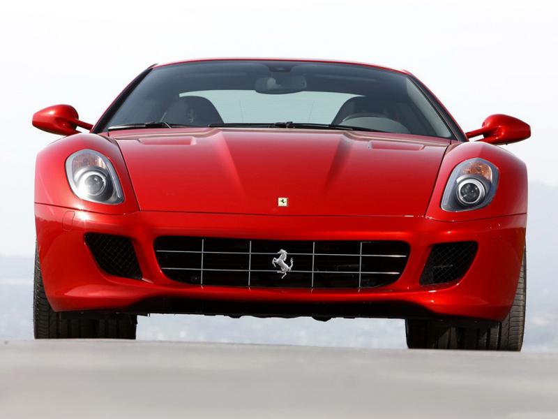 法拉利599红色2010款 Fiorano HGTE前脸