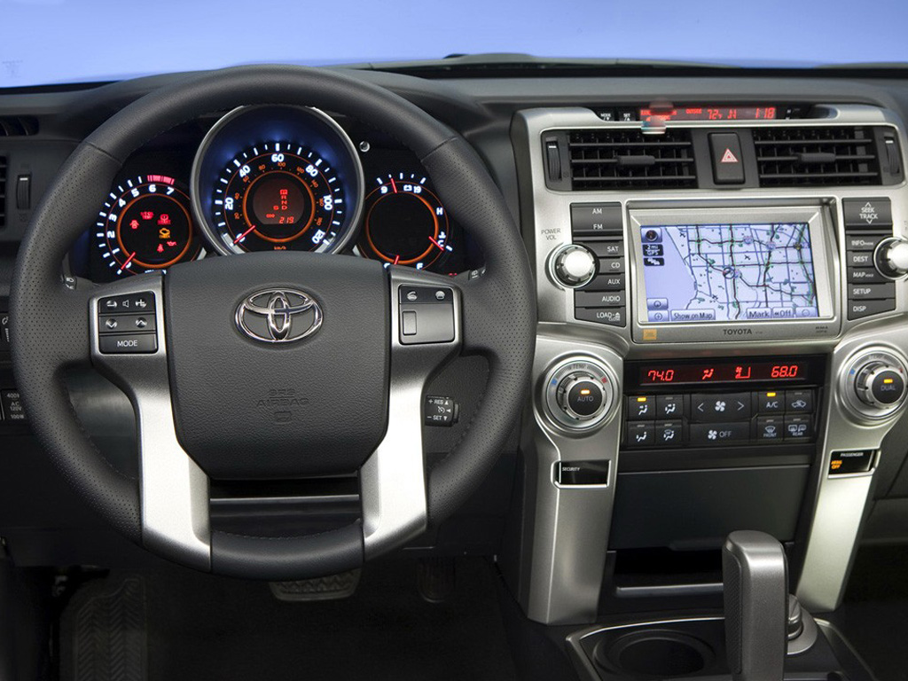 黑色丰田4runner方向盘|内饰图片 – 车主之家