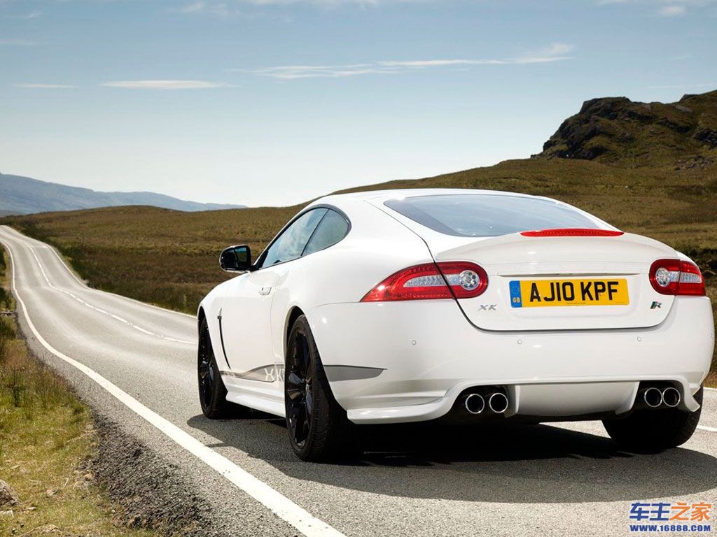 白色 捷豹xk