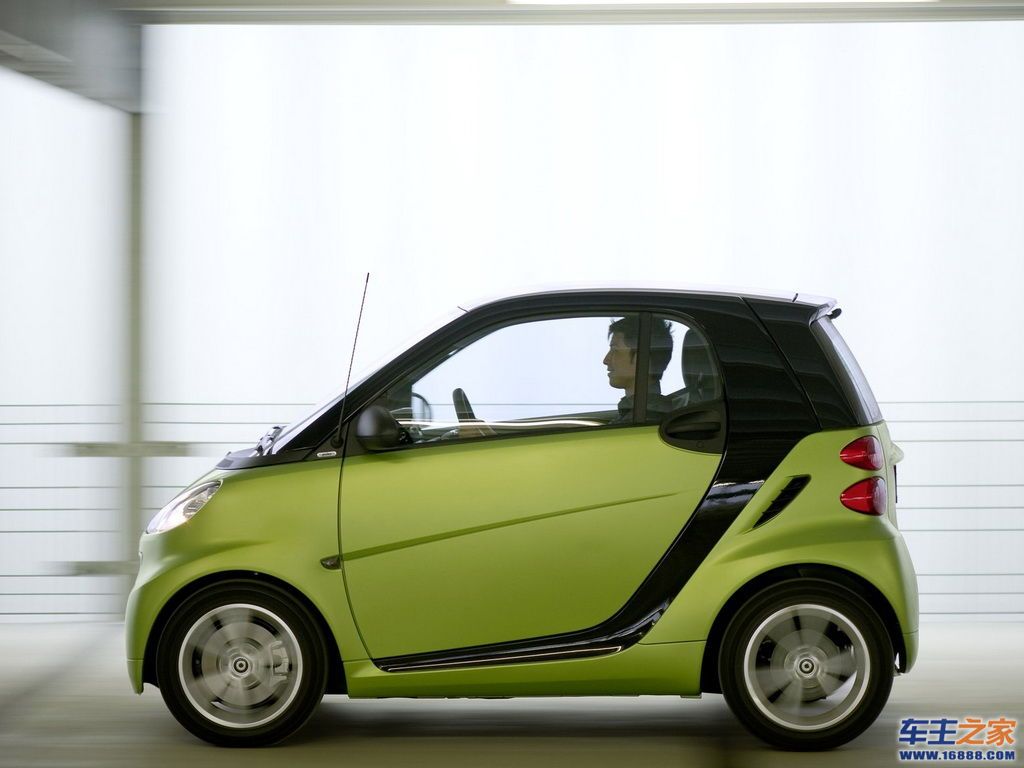 smart fortwo绿色 smart fortwo