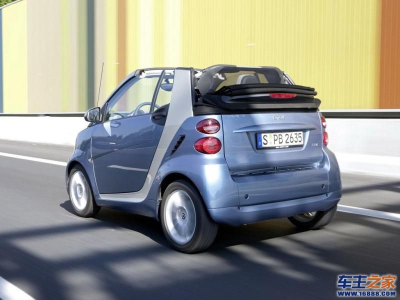 smart fortwo蓝色 smart fortwo