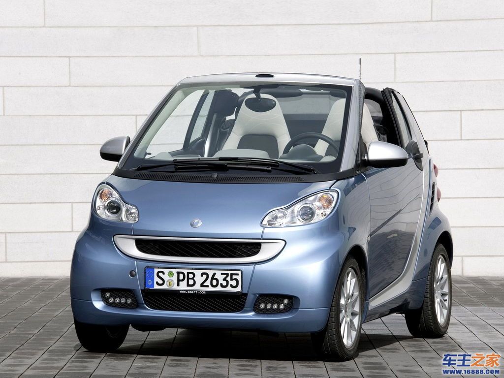 smart fortwo蓝色 smart fortwo