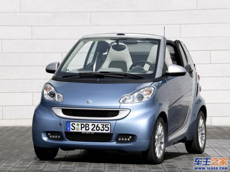 smart fortwo蓝色 smart fortwo