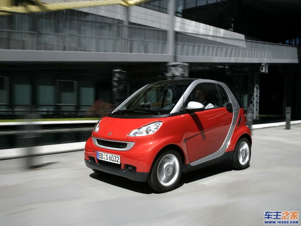smart fortwo红色 smart fortwo