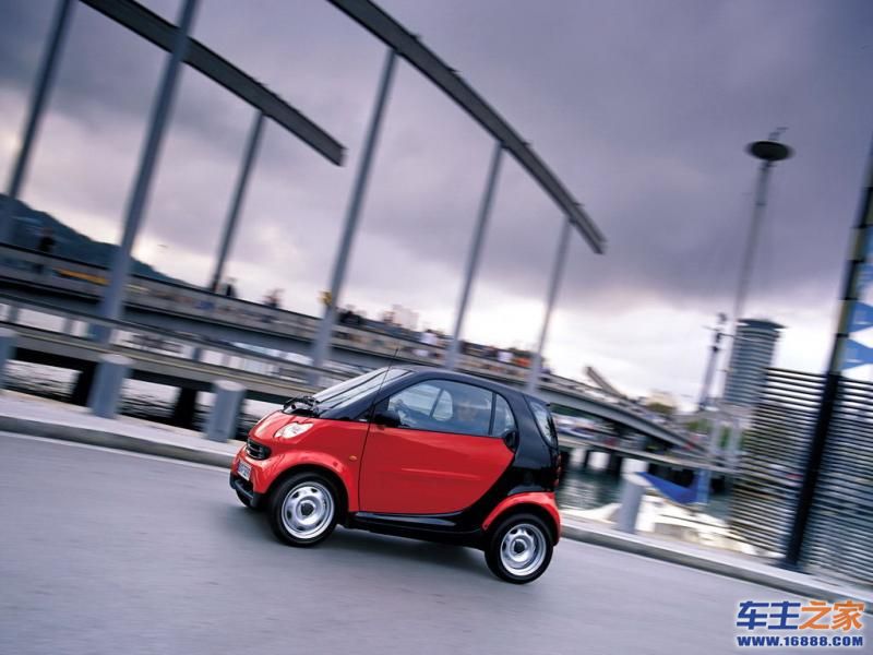 smart fortwo红色 smart fortwo