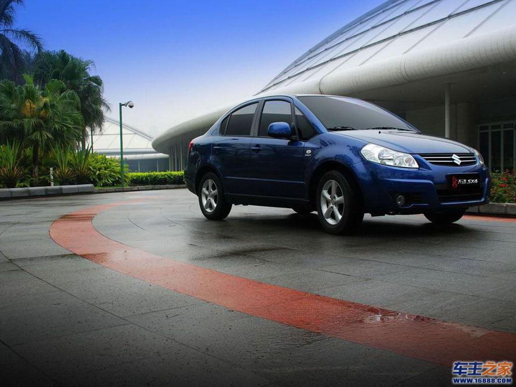 天语 SX4蓝色 天语 SX4