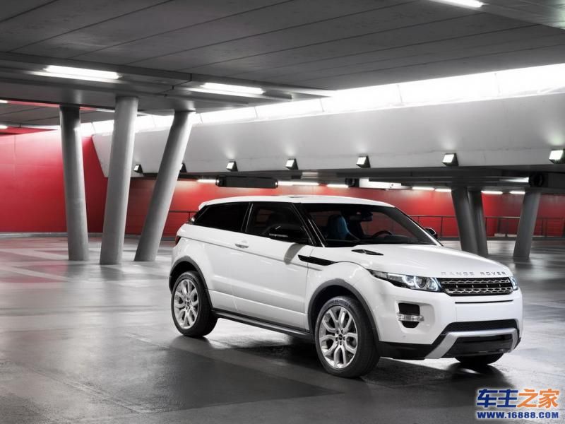 揽胜极光(进口)白色 揽胜Evoque