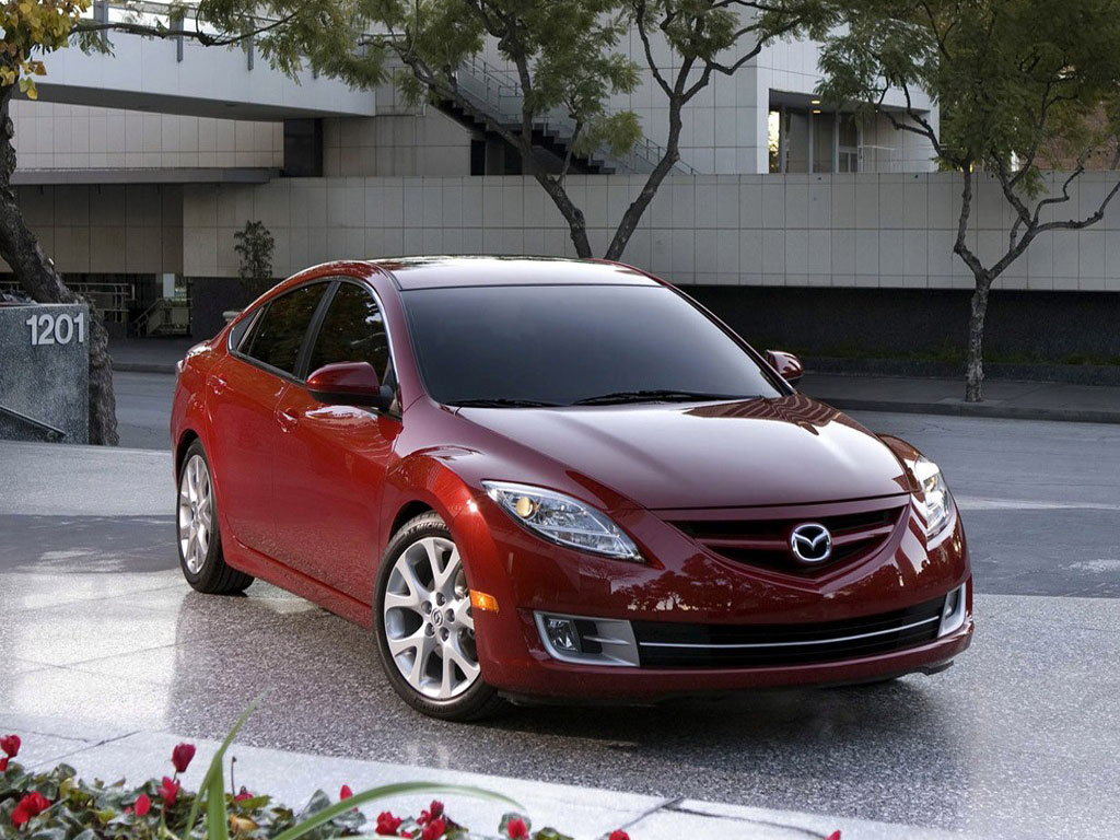 红色海外马自达6前侧身|马自达6(海外)外观图片 – 车主之家