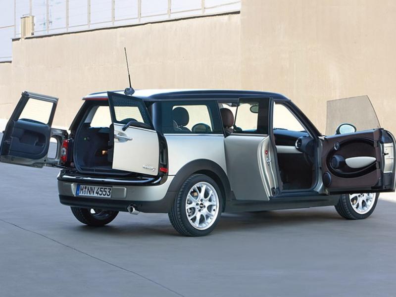 MINI CLUBMAN银色MINI CLUBMAN 07款 CLUBMAN FUN车后右侧