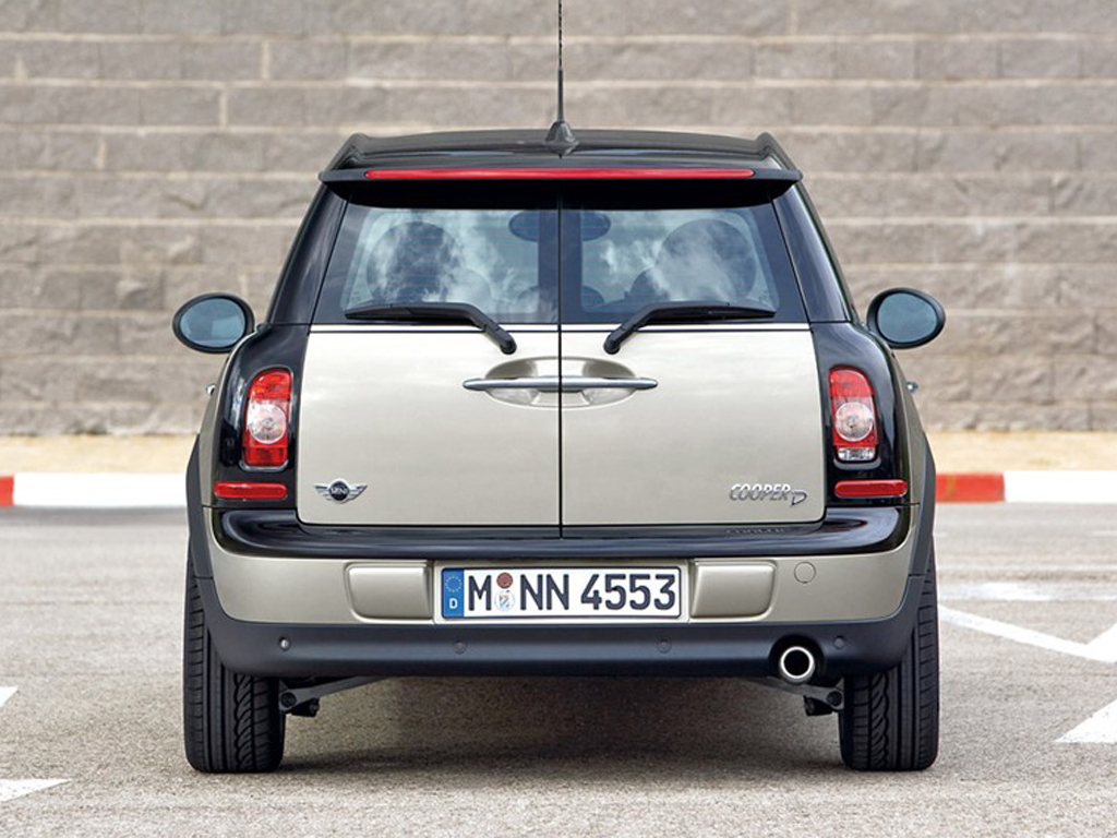 MINI CLUBMAN银色MINI CLUBMAN 07款 CLUBMAN FUN后脸