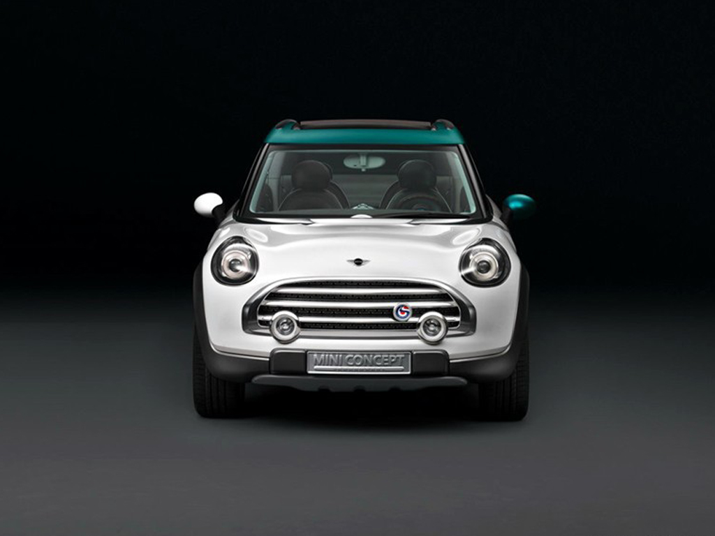 MINI COUNTRYMAN银色MINI Countryman前脸