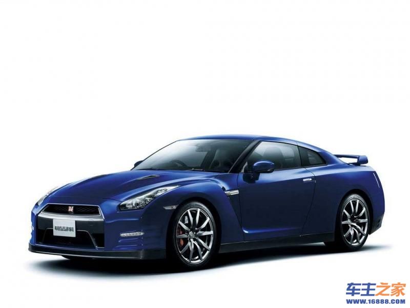 日产GT-R蓝色 日产GT-R