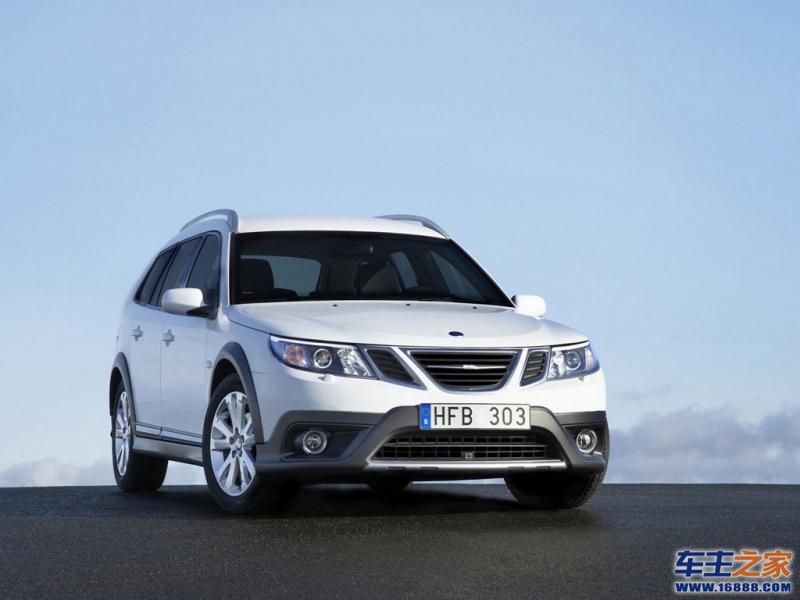 Saab 9-3白色 Saab 9-3