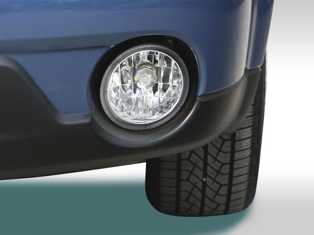 蓝色傲虎左前雾灯