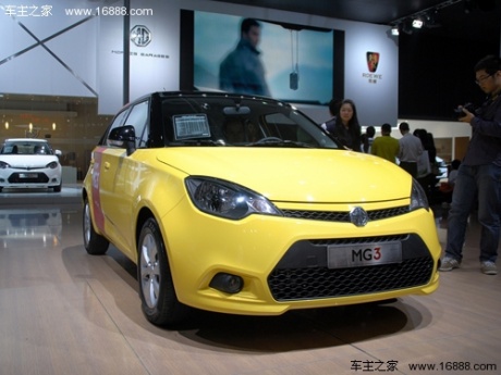 mg 上海汽车 mg3 2011款 1.3l 手动舒适版