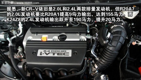 本田CR-V 2012款 2.4L AT豪华版VTi