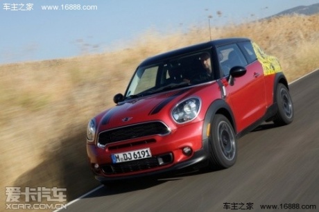 试驾2013款MINI COOPER S PACEMAN ALL4