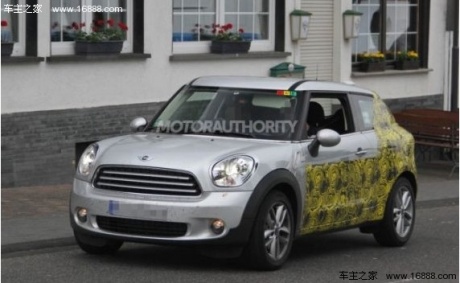 全新MINI Countryman Coupe最新谍照 