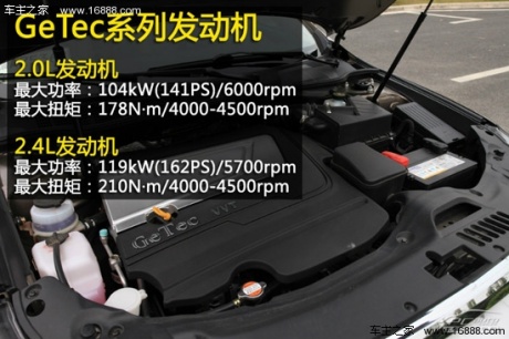 2013款帝豪EC8 2.4L 自动旗舰型