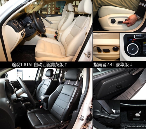 大众上海大众途观2012款 1.8tsi 自动四驱菁英版