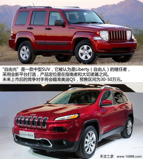 Jeep自由光实拍解析 全球首款9速SUV车型