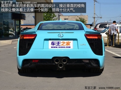 实拍雷克萨斯超跑-LFA 全球限量仅500台